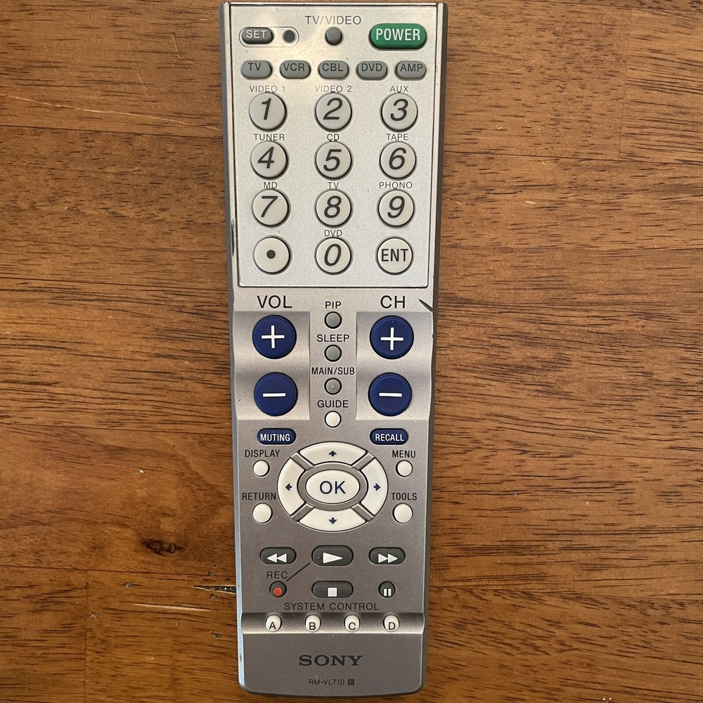 Sony RMVL710S 5-Device Universal Remote Control replacement‎ - Picture 8 of 9